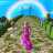 icon Princess runner. Endless bridges 1.21K