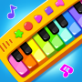 icon Baby Piano Game Piggy Panda