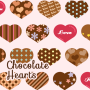icon Chocolate Hearts Wallpaper
