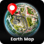 icon Earth Map - 3D World Map
