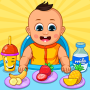 icon Baby Care Dressup Game