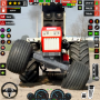 icon Tractor Farming: Farm Tractor