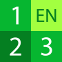 icon Numbers in English