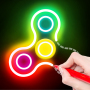 icon Draw Finger Spinner