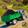 icon Tractor Trolley Uphill Heavy Mountain Driving